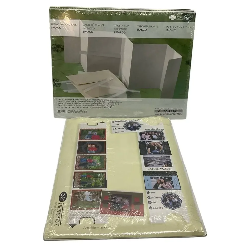 Creative Memories Photo Sharing Card - 4x6in 